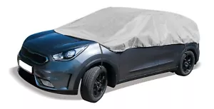 Car protection blanket half garage UV protection for Mazda 929 929 L HV 2 LA 4 5-door - Picture 1 of 12