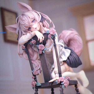 Anime Hermosa Niña Conejo Flova Figuras PVC Modelo Estatuas Coleccionar Juguete Caja de Regalo - Imagen 1 de 10