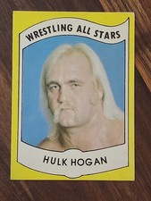 1982 WRESTLING ALL STARS SERIES A HULK HOGAN #2 ROOKIE CARD RC WWF WWE LEGEND!