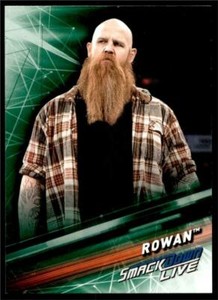 2019 Topps WWE Smackdown Live Green #43 Rowan