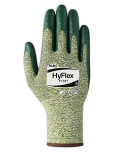 1 PAIR NEW Ansell HyFlex 11-511 Gloves Made with Kevlar & Nitrile Coated Size 10 - Picture 1 of 3