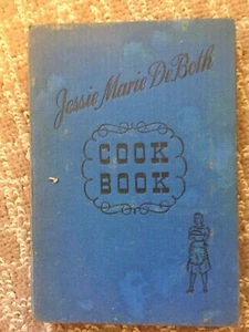 1940 Jessie Marie DeBoth's Cookbook HC Spiral - Picture 1 of 1