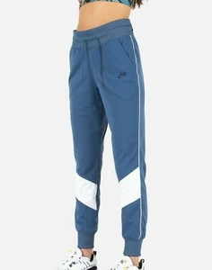Nike Sportswear Heritage Track Pant Size XS Joggers Women Blue White CD4152 6469 - Picture 1 of 5