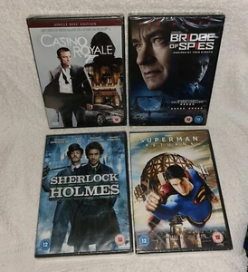Bundle of 4 Action/Thriller DVDs ( Cert 12) New + Sealed - Picture 1 of 2