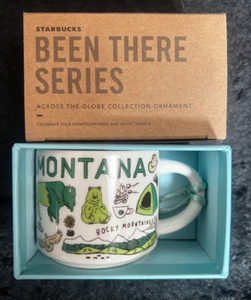 NEW Starbucks Been There MONTANA Ornament 2 oz. Mug (Discontinued Series) - Picture 1 of 4