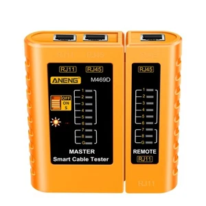 ANENG M469D Netzwerk Telefonleitung Detektor RJ45 RJ11 Netzwerk Kabel Tester - Afbeelding 1 van 16