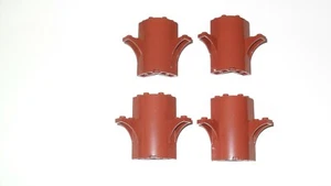 New LEGO 60373 Set of 4 Reddish Brown 3 x 3 x 5 Tree Trunk Branch realistic tree - Picture 1 of 5