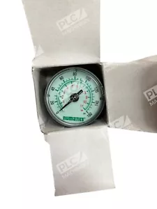 Numatics 0-160psi 0-11bar 1/8" 1.5" Case Presseure Gauge 214-103 - Picture 1 of 3