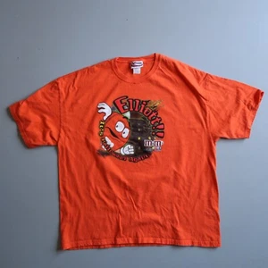 Vtg Elliott Sadler M&M Candy Nascar T shirt Halloween Mens 2XL BOXY Fit Racing - Picture 1 of 5