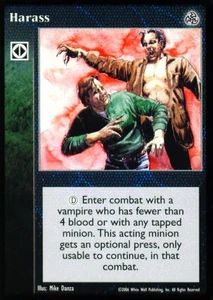 Harass [Third set] - VTES card - Picture 1 of 2