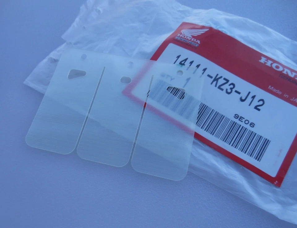 Válvula de lengüeta OEM Honda CR250R 1997-2001 solo 14111-KZ3-J12 como nueva de stock Foto 1 de 1