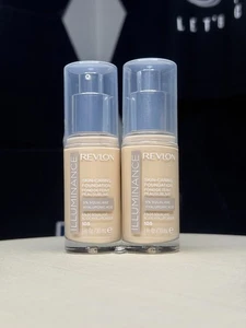 Revlon Illuminance Skin Caring Liquid Foundation 105 Cream Ivory 1 fl oz - Picture 1 of 2