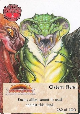 Cistern Fiend 282/400 - 1st Edition Spellfire CCG TSR, Inc. 1994 - Immagine 1 di 4