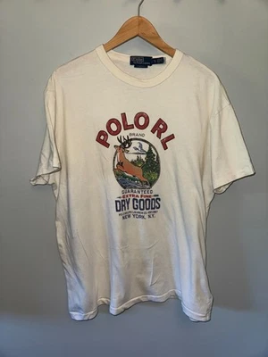 Polo Ralph Lauren T Shirt Size XL Polo Dry Goods Sportsman T-shirt XL Vintage - Image 1 of 4