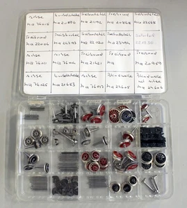 H0 Märklin Konvolut Ersatzteile Räder in Sortierbox aus Sammlung - Bild 1 von 1
