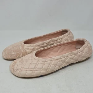 Ballerine Burberry Sadler trapuntate panna taglia 39 - Foto 1 di 8