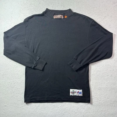 San Francisco Giants Mock Neck Turtleneck Majestic Official Vintage Bonds Size L - Image 1 of 4