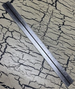 "Regla de metal Stanley 12"" de colección n.º" Herramienta de mano 12221/2A para carpintería EE. UU. Regla rara - Imagen 1 de 8