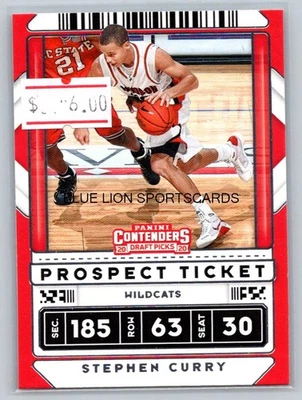 2020-21 Panini Contenders Draft Picks #1 Stephen Curry - Image 1 of 2