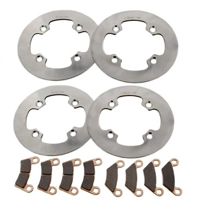 Rotores y pastillas de freno para Polaris Scrambler XP 1000 S 2020-24 delantero y trasero MudRat Foto 1 de 4