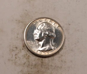 Cuarto de dólar Washington 1937-S * gema BU++ * fecha clave * XQ329 - Imagen 1 de 2
