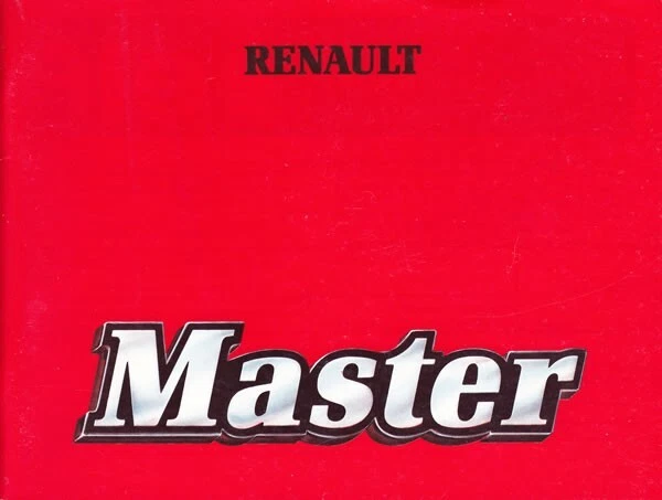 RENAULT Master - Libretto Uso e Manutenzione - Italiano  - 1981 - Immagine 1 di 1