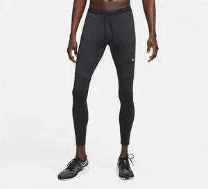 Nike Men's Dri-Fit Phenom Elite TECHKNIT Running Tights Pants Sz S CZ8823-010 - Picture 1 of 11