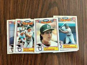 1989 TOPPS GLOSSY ALL-STARS - YOU PICK - Picture 1 of 1