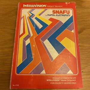 Intellivision Snafu Boxed With Manual And Overlays GWO - Picture 1 of 9
