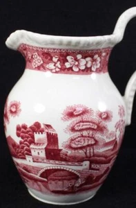 Spode Tower Pink Pitcher 28 Ounce Capacity - Picture 1 of 7