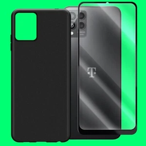 Anti-Bubble Tempered Glass Screen Protector Case for T-Mobile Revvl 6 Pro 5G USA - Picture 1 of 1