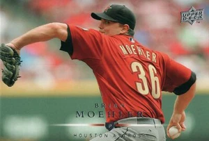 #15 Brian Moehler Houston Astros 2008 Upper Deck Series 1 Baseball Card FAT - Picture 1 of 2