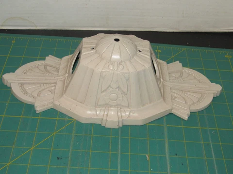 Antique Art Deco Ceiling Mount Light Fixture Cover