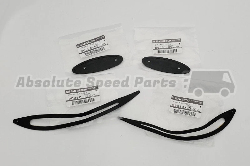 NUEVO OEM Nissan Skyline GTR Juego de juntas de alerón tapa cubierta trasera R32 Foto 1 de 1