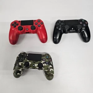 3 Various Controllers for PlayStation 4 PS4 (as-is no returns repair parts) - Picture 1 of 8