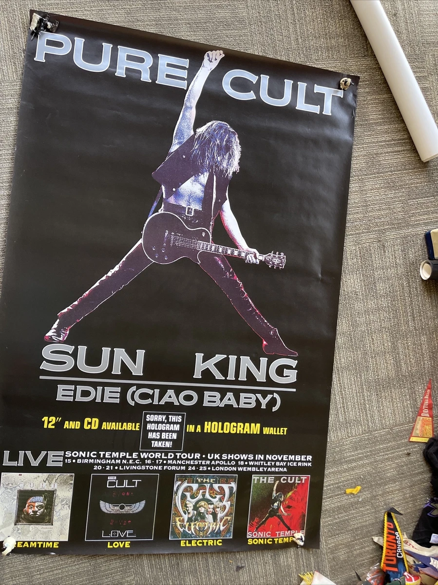 レア　THE CULT ELECTRIC ON TOUR ポスター　ザ　カルト レア THE CULT ELECTRIC ON TOUR ポスター ザ カルト ポスター『ザ