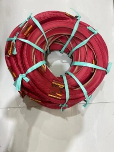 25-PACK 20x2.125" Bike Tire Red Fits All 20 inch BUY WHOLESALE AND SAVE - Picture 1 of 6