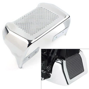 For Harley Touring FLHR FLHRC FLHX FLHXS 2017-20 18 Chrome Oil Cooler Cover Kit - Picture 1 of 7