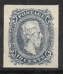 UNITED STATES U.S. CONFEDERATE STATES Sc#11 FACSIMILE STAMP MNH VF - Picture 1 of 2