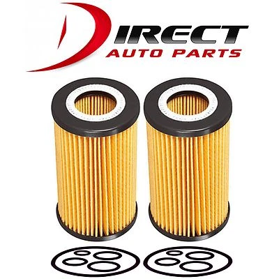 Paquete de 2 filtros de aceite Mercedes-Benz OE# 1121800009, 0001802309, 6111800009 Foto 1 de 4