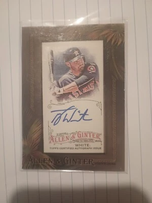 2016 Topps Allen & Ginter's Mini Framed Auto Tyler White #AGA-TW Rookie Auto RC - Image 1 of 2