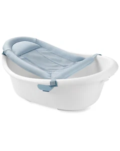 Baby Badewanne 4-in-1 Grow Baby Säugling bis Kleinkind (6-12 Monate), weiß, Kunststoff - Bild 1 von 12