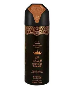 Nabeel Crown Of Emirates Long Lasting Body Spray Perfumed Deodorant Unisex 200mL - Picture 1 of 2