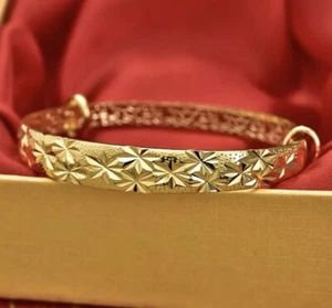 18k Gold Filled Adjustable Beautiful Style Bracelet - Picture 1 of 5