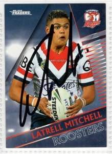 π₯ 2018 TRADERS BASE SIGNED CARD LATRELL MITCHELL #137 π₯ - Picture 1 of 1