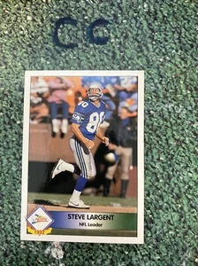 1992 Pacific Legends Of The Game Steve Largent 4 - Picture 1 of 4