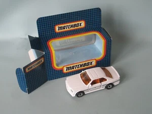 Matchbox Mercedes-Benz 500SEC White Body with Silver sides RARE Boxed Saudi - Picture 1 of 4