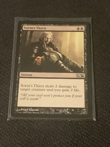 Magic the Gathering 2012 Sorin's Thirst - Picture 1 of 2