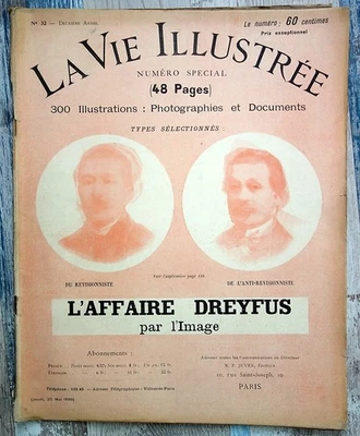 LA VIE ILLUSTRÉE : L'AFFAIRE DREYFUS PAR L'IMAGE - N°32 - 1899 - Photo 1/4