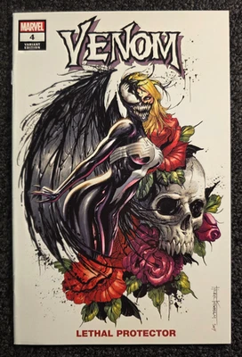 VENOM LETHAL PROTECTOR 4 VARIANT Tyler KIRKHAM Vol 1  Spider-man Marvel Comics - Image 1 of 2